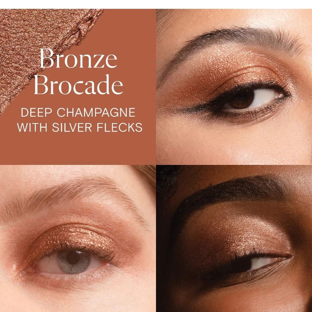 Kulfi- flakes Moon Crystal Sparkling Eye Pigment - bronze brocade